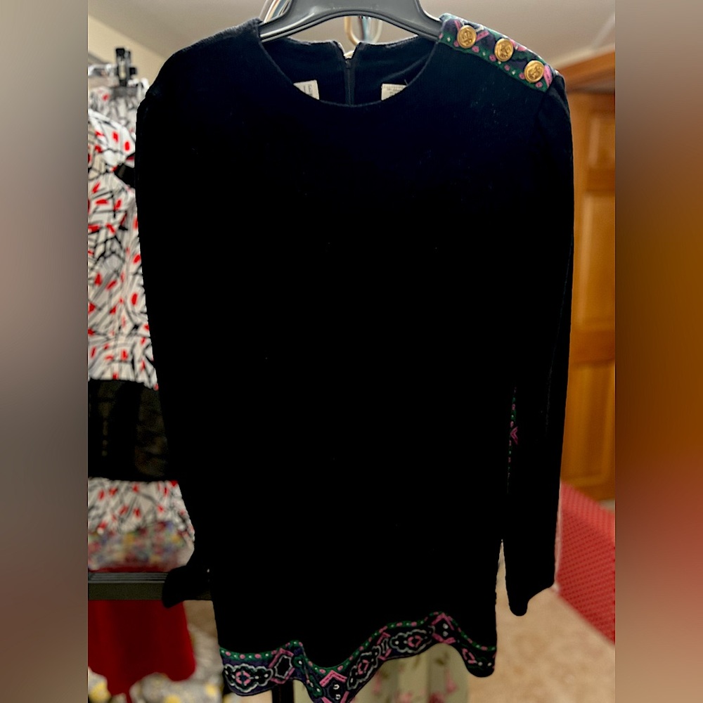Leslie Fay Petite Collections Sweater Dress *ILWGU Made*